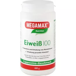 EIWEISS 100 Cappuccino Megamax prášok, 400 g