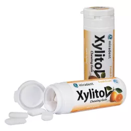 MIRADENT Žuvačky Xylitol Fruit, 30 ks