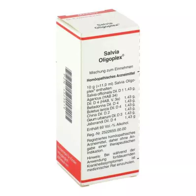 Šalvia Oligoplex tekutina.(50 ml)