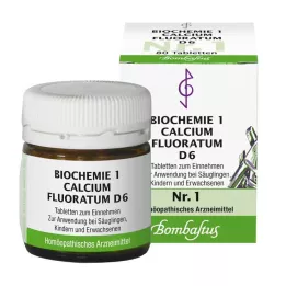 BIOCHEMIE 1 Calcium fluoratum D 6 tabliet, 80 ks