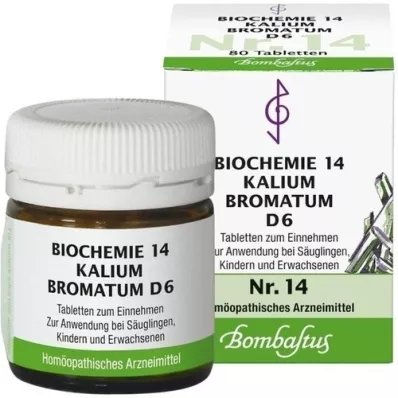 BIOCHEMIE 14 Potassium bromatum D 6 tabliet, 80 ks