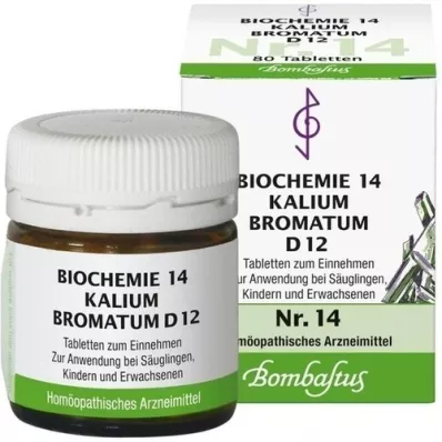BIOCHEMIE 14 Potassium bromatum D 12 tabliet, 80 ks