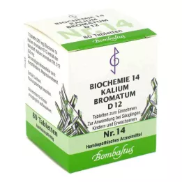 BIOCHEMIE 14 Potassium bromatum D 12 tabliet, 80 ks