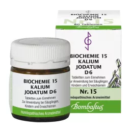 BIOCHEMIE 15 Potassium iodatum D 6 tabliet, 80 ks