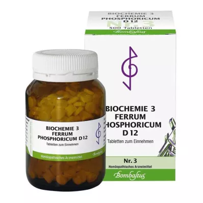 Biochemistry 3 Ferrum phosphoricum D 12 tabliet, 500 ks