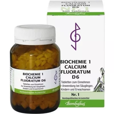 BIOCHEMIE 1 Calcium fluoratum D 6 tabliet, 500 ks