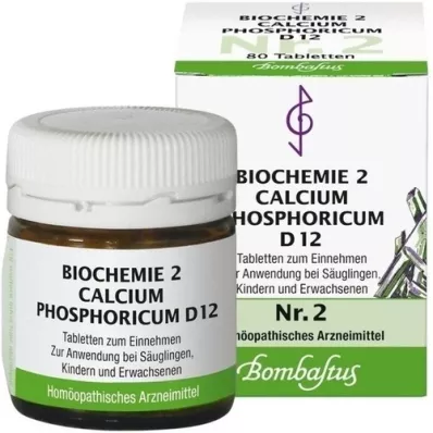 BIOCHEMIE 2 Calcium phosphoricum D 12 tabliet, 80 ks