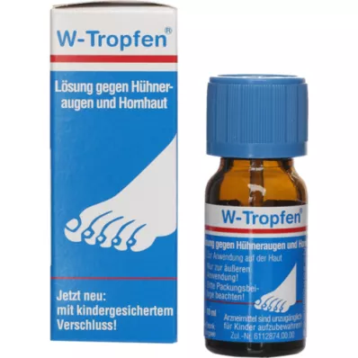 W-TROPFEN Roztok proti otlakom + mozole, 10 ml