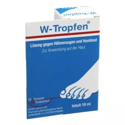 W-TROPFEN Roztok proti otlakom + mozole, 10 ml W-TROPFEN Roztok proti otlakom + mozole, 10 ml