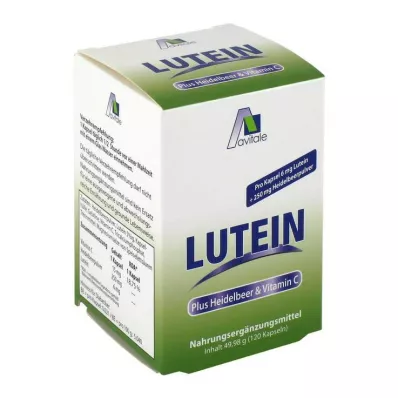 LUTEIN KAPSELN 6 mg + čučoriedky, 120 ks