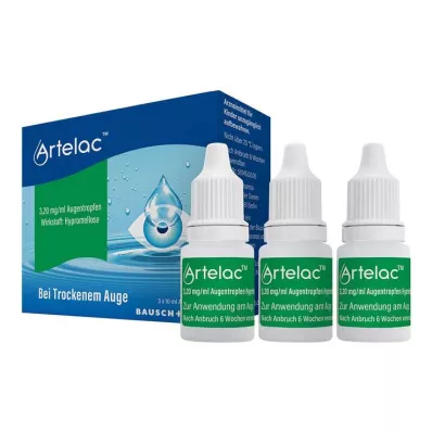 ARTELAC Očné kvapky, 3X10 ml ARTELAC Očné kvapky, 3X10 ml