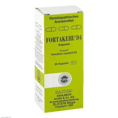 FORTAKEHL D 4 kapsule, 20 ks