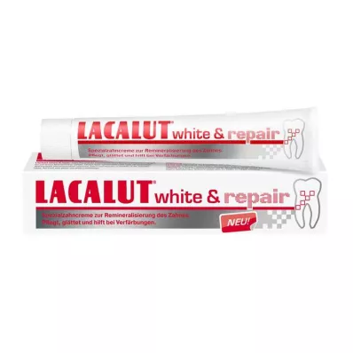 LACALUT biela &amp; opravná zubná pasta, 75 ml