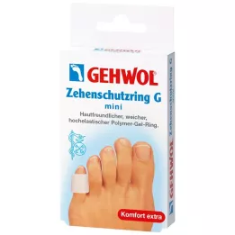 GEHWOL Polymérový gélový ochranný krúžok na prsty G mini, 2 ks