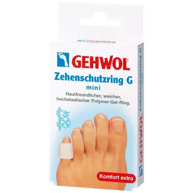 GEHWOL Polymérový gélový ochranný krúžok na prsty G mini, 2 ks GEHWOL Polymérový gélový ochranný krúžok na prsty G mini, 2 ks