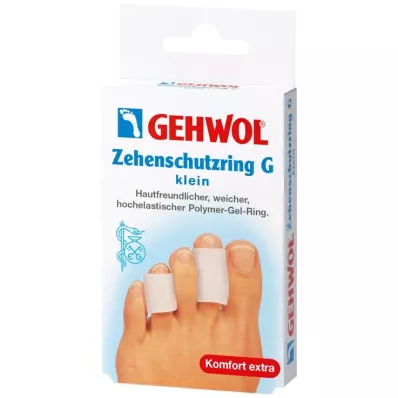 GEHWOL Polymérový gélový ochranný krúžok na prsty G malý, 2 ks GEHWOL Polymérový gélový ochranný krúžok na prsty G malý, 2 ks