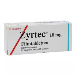 ZYRTEC Filmom obalené tablety, 50 ks