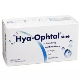 HYA-OPHTAL sínusové očné kvapky, 60X0,5 ml