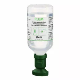 PLUM Roztok NaCl na výplach očí s očným pohárikom, 500 ml
