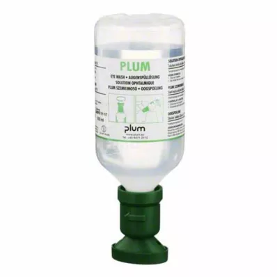 PLUM Roztok NaCl na výplach očí s očným pohárikom, 500 ml
