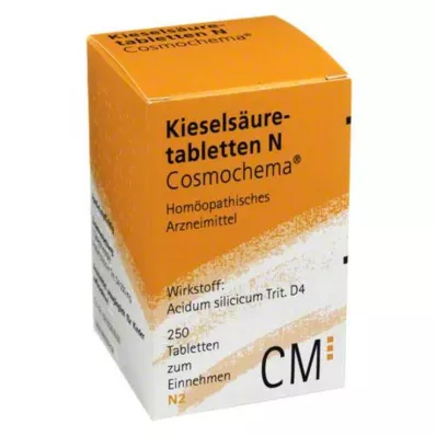 KIESELSÄURETABLETTEN N Cosmochema, 250 ks KIESELSÄURETABLETTEN N Cosmochema, 250 ks