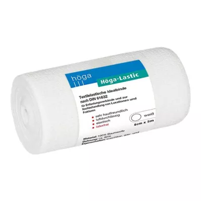 HÖGA-LASTIC Ideálna bandáž 8 cmx5 m s celofánom, 1 ks HÖGA-LASTIC Ideálna bandáž 8 cmx5 m s celofánom, 1 ks