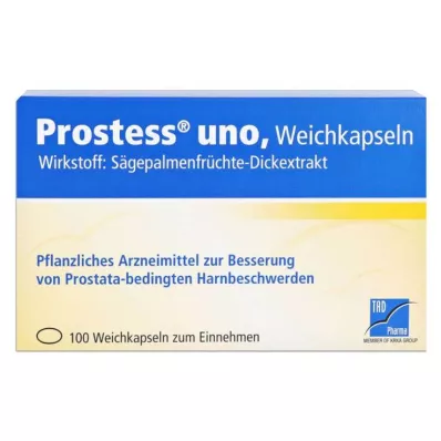 PROSTESS uno mäkké kapsuly, 100 ks PROSTESS uno mäkké kapsuly, 100 ks