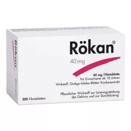 RÖKAN 40 mg filmom obalené tablety, 200 kusov