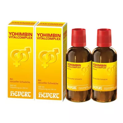 YOHIMBIN Vitalcomplex Hevert kvapky, 200 ml