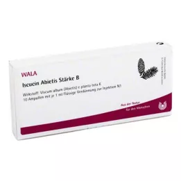 ISCUCIN abietis škrob B ampulky, 10X1 ml