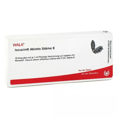 ISCUCIN ampulky abietis Starch E, 10X1 ml