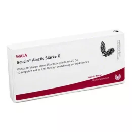 ISCUCIN abietis Starch G Ampulky, 10X1 ml