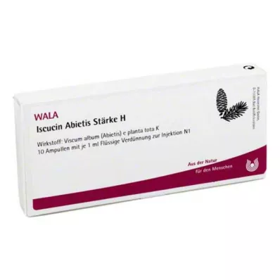 ISCUCIN abietis Starch H ampulky, 10X1 ml