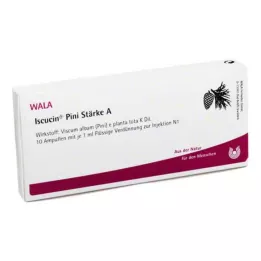 ISCUCIN piniový škrob A ampulky, 10X1 ml