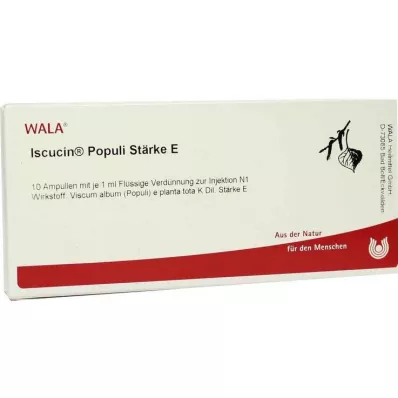 Ampulky Iscucin Populi St.E, 10x1 ml Ampulky Iscucin Populi St.E, 10x1 ml