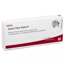 ISCUCIN ampulky so škrobom tiliae B, 10X1 ml