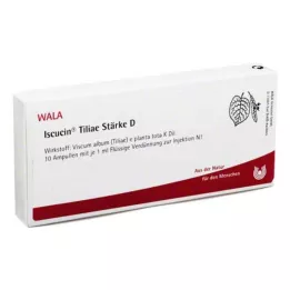 ISCUCIN ampulky so škrobom tiliae D, 10X1 ml