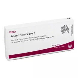 ISCUCIN ampulky so škrobom tiliae E, 10X1 ml