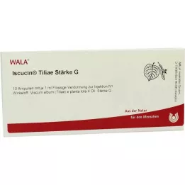 ISCUCIN ampulky so škrobom tiliae G, 10X1 ml
