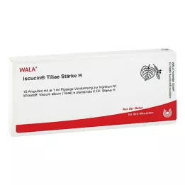 ISCUCIN ampulky so škrobom tiliae H, 10X1 ml
