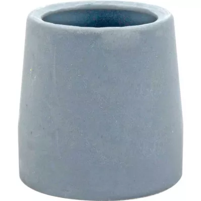 KRÜCKENKAPSEL 28 mm sivá oceľová vložka pre pochôdzny rám, 1 ks