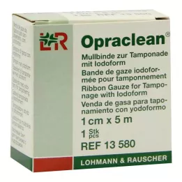OPRACLEAN Gázový tampón s jodoformom 1 cmx5 m, 1 ks