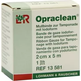 OPRACLEAN Gázový tampón s jodoformom 2 cmx5 m, 1 ks