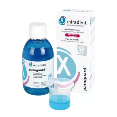 MIRADENT Parogard na výplach úst CHX 0,20 %, 200 ml MIRADENT Parogard na výplach úst CHX 0,20 %, 200 ml
