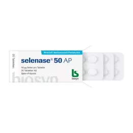 SELENASE 50 AP tabliet, 20 ks