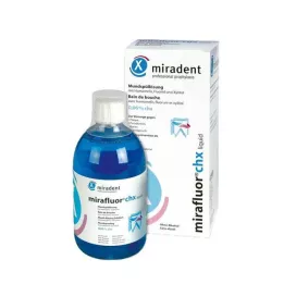 MIRADENT Roztok na výplach úst mirafluor CHX 0,06 %, 500 ml