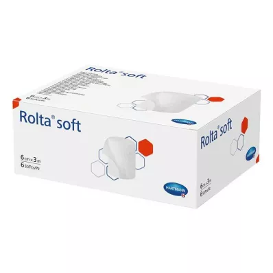 ROLTA mäkký syntetický bavlnený obväz 10 cmx3 m, 6 ks