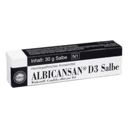 ALBICANSAN D 3 masť, 30 g
