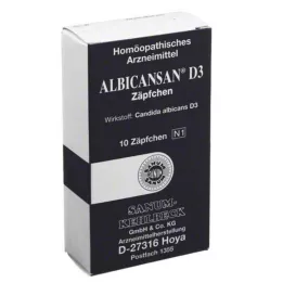 ALBICANSAN D 3 čapíky, 10 ks