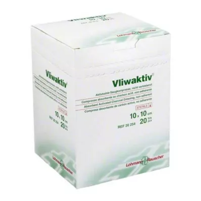 Vliwaktiv 10x10cm sterilný, 20 ks